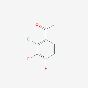 1-(2-Chloro-3,4-difluorophenyl)ethan-1-one