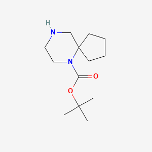 molecular formula C13H24N2O2 B7965296 Tert-butyl 6,9-diazaspiro[4.5]decane-6-carboxylate 