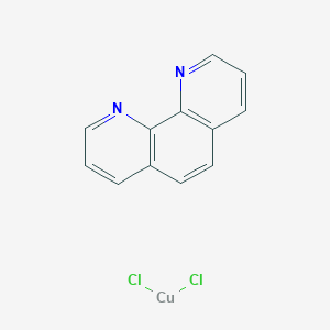 molecular formula C12H8Cl2CuN2 B079653 Dichloro(1,10-phenanthroline)copper(II) CAS No. 14783-09-6