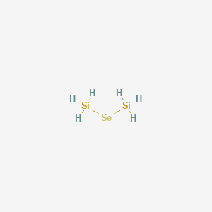 molecular formula H6SeSi2 B079655 Silylselanylsilane CAS No. 14939-45-8