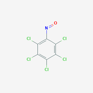 molecular formula C6Cl5NO B079661 Pentachloronitrosobenzene CAS No. 13665-49-1