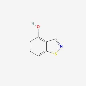molecular formula C7H5NOS B7966464 Benzo[d]isothiazol-4-ol 