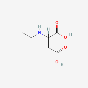 molecular formula C6H11NO4 B7967118 N-Ethyl-DL-aspartic acid CAS No. 5555-23-7