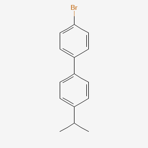 molecular formula C15H15Br B7967756 4-Bromo-4'-isopropyl-1,1'-biphenyl 