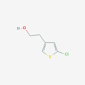 molecular formula C6H7ClOS B7968031 2-(5-Chlorothiophen-3-YL)ethan-1-OL 
