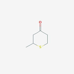molecular formula C6H10OS B7968704 2-METHYLTHIAN-4-ONE CAS No. 38486-20-3