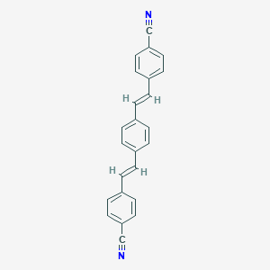 molecular formula C24H16N2 B079689 1,4-Bis(4-Cyanostyryl)Benzene CAS No. 13001-40-6