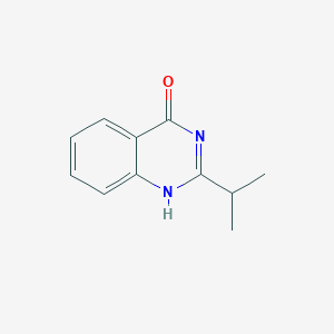 molecular formula C11H12N2O B079690 2-Isopropylquinazolin-4-ol CAS No. 13182-64-4