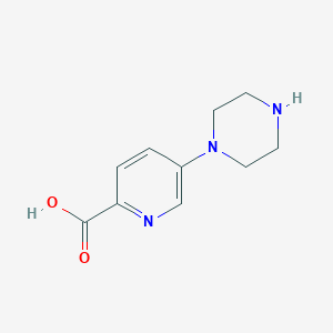5-(Piperazin-1-yl)pyridine-2-carboxylic acid