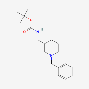 Tert-butyl ((1-benzylpiperidin-3-yl)methyl)carbamate