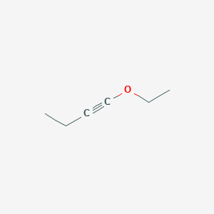 molecular formula C6H10O B079695 1-Ethoxy-1-butyne CAS No. 14272-91-4