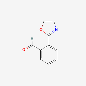 molecular formula C10H7NO2 B7969630 Methanone, 2-oxazolylphenyl- 