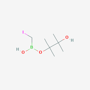 molecular formula C7H16BIO3 B7969933 Iodomethylboronic acid pinacol ester 