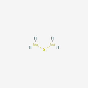 molecular formula Ga2H4S B079702 Digallium sulfide CAS No. 12259-25-5