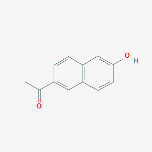 molecular formula C12H10O2 B079709 1-(6-Hydroxy-2-naphthyl)ethan-1-one CAS No. 10441-41-5