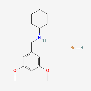 N-(3,5-dimethoxybenzyl)cyclohexanamine hydrobromide