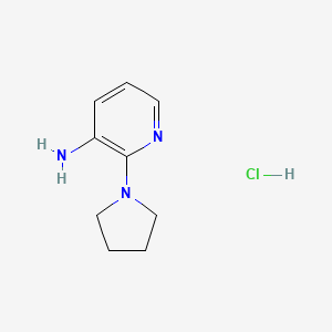 2-Pyrrolidin-1-ylpyridin-3-amine hydrochloride