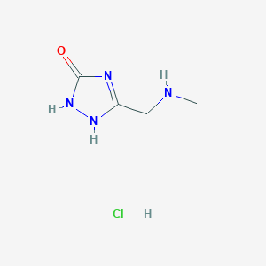 molecular formula C4H9ClN4O B7971156 CID 53408311 
