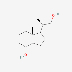 (7aR)-1-[(2S)-1-hydroxypropan-2-yl]-7a-methyl-octahydro-1H-inden-4-ol
