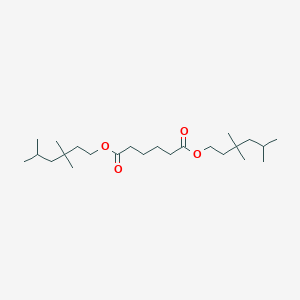 molecular formula C24H46O4 B079720 Bis(3,3,5-trimethylhexyl) hexanedioate CAS No. 13007-41-5