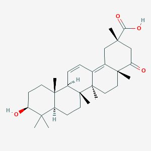 molecular formula C30H44O4 B079723 Meristotropic acid CAS No. 10245-08-6