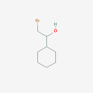 molecular formula C8H15BrO B7972991 2-bromo-1-cyclohexylethanol 