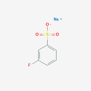 molecular formula C6H4FNaO3S B7974304 sodium;3-fluorobenzenesulfonate 