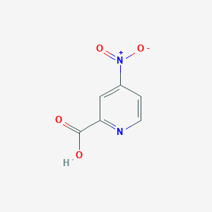 molecular formula C6H4N2O4 B079760 4-硝基吡啶甲酸 CAS No. 13509-19-8