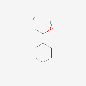 molecular formula C8H15ClO B7976496 2-Chloro-1-cyclohexylethan-1-ol CAS No. 90202-27-0