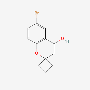 6-Bromospiro[3,4-dihydrochromene-2,1'-cyclobutane]-4-ol
