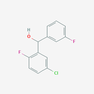 (5-Chloro-2-fluorophenyl)(3-fluorophenyl)methanol