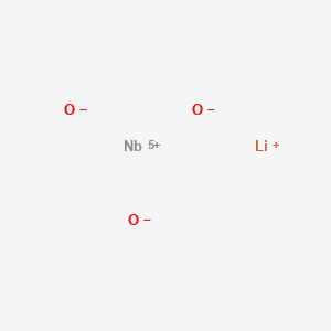 molecular formula LiNbO3 B079770 Lithium niobium trioxide CAS No. 12031-63-9