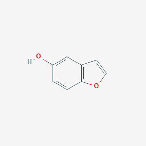 molecular formula C8H6O2 B079771 Benzofuran-5-ol CAS No. 13196-10-6