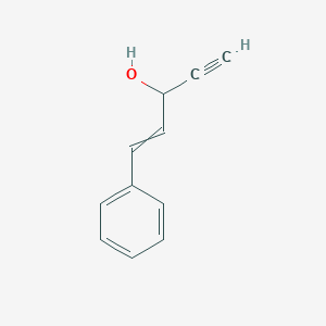 molecular formula C11H10O B079787 1-Phenyl-1-penten-4-YN-3-OL CAS No. 14604-31-0