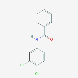 molecular formula C13H9Cl2NO B079788 N-(3,4-Dichlorophenyl)benzamide CAS No. 10286-75-6