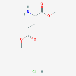 molecular formula C7H14ClNO4 B079792 H-DL-Glu(Ome)-OMe.HCl CAS No. 13515-99-6