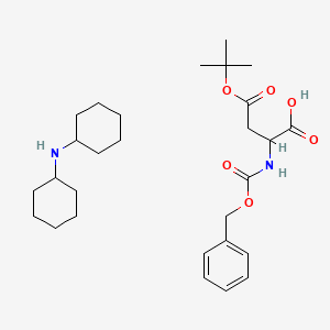 molecular formula C28H44N2O6 B7979306 Z-Asp-OtBu 