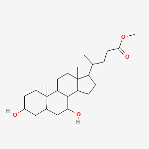 molecular formula C25H42O4 B7979415 Methyl chenodeoxycholate 