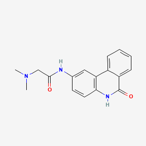 molecular formula C17H17N3O2 B7979572 PJ34 CAS No. 356042-41-6