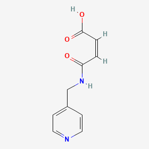 (Z)-4-oxo-4-(pyridin-4-ylmethylamino)but-2-enoic acid