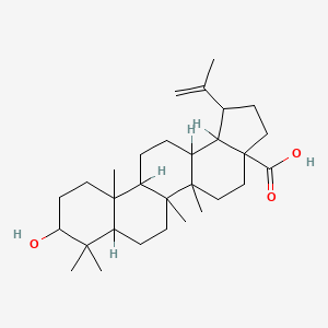 9-Hydroxy-5a,5b,8,8,11a-pentamethyl-1-prop-1-en-2-yl-1,2,3,4,5,6,7,7a,9,10,11,11b,12,13,13a,13b-hexadecahydrocyclopenta[a]chrysene-3a-carboxylic acid