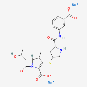molecular formula C22H23N3Na2O7S B7979668 Ertapenem disodium 
