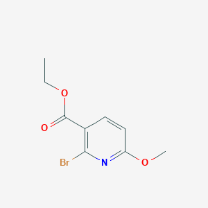 molecular formula C9H10BrNO3 B7979873 Ethyl 2-bromo-6-methoxynicotinate 