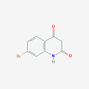 molecular formula C9H6BrNO2 B7979884 7-Bromoquinoline-2,4(1H,3H)-dione 