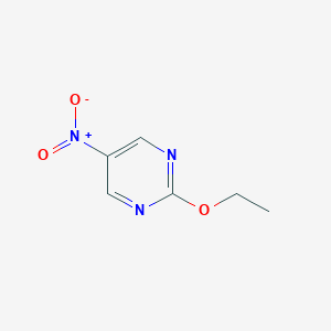 molecular formula C6H7N3O3 B079799 2-Ethoxy-5-nitropyrimidine CAS No. 13207-98-2