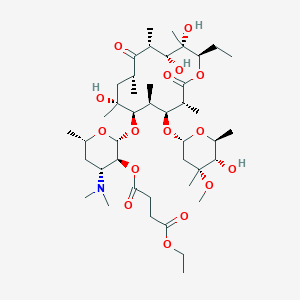 molecular formula C43H75NO16 B000798 Erythromycin Ethylsuccinate CAS No. 1264-62-6