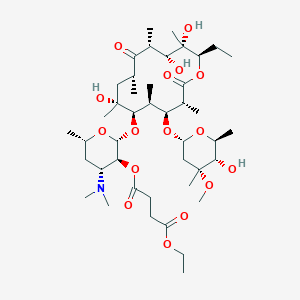 molecular formula C43H75NO16 B000798 Erythromycin ethylsuccinate CAS No. 1264-62-6
