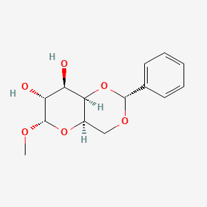 molecular formula C14H18O6 B7980127 Methyl-4,6-O-benzylidene-a-D-galactopyranoside 