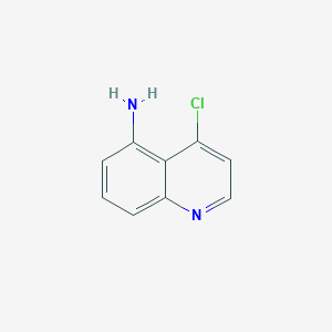 molecular formula C9H7ClN2 B7980185 4-Chloroquinolin-5-amine 