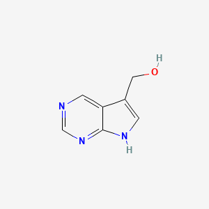 (7H-Pyrrolo[2,3-d]pyrimidin-5-yl)methanol